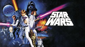 Poster Clássico de Star Wars Uma Nova Esperança (Foto: Reprodução/Lucasfilm)