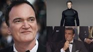 Quentin Tarantino (Foto: Vianney Le Caer/ Invision/AP), Daniel Craig como James Bond (Foto: Divulgação) e Sean Connery como 007 (Foto: Divulgação)