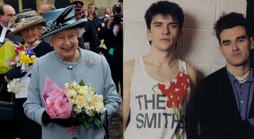 Rainha Elizabeth II (Foto: Getty Images), The Smiths (Foto: Divulgação)