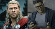 Montagem de Thor(Chris Hemsworth) e Hulk(Mark Ruffalo) (Foto: Reprodução)