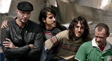 Anthony Kiedis, Flea e John Frusciante (Foto: AP Photo/Alvaro Barrientos)