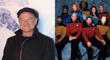 Robin Williams (Foto: Eva Rinaldi / Wikimedia Commons) e Star Trek: The Next Generation (Foto: Divulgação)
