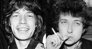 Rolling Stones e Bob Dylan (Foto 1: Reprodução/ Foto 2: AP Images)