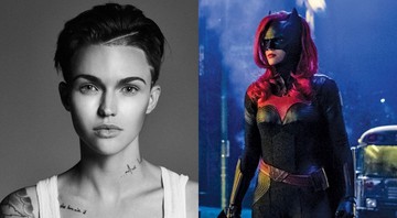 Ruby Rose e Batwoman (Foto 1: Reprodução/Facebook /Foto 2: Divulgação / The CW)