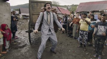 Sacha Baron Cohen em Borat 2 (Foto: Reprodução/Amazon Prime)