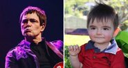 Samuel Rosa e bebê semelhante (Foto: Reproduções Instagram e Twitter)