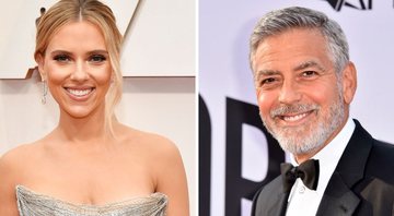 Scarlett Johansson no Oscar 2020 (Foto: Amy Sussman/Getty Images) | George Clooney (Foto: Alberto E. Rodriguez/Getty Images)