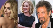 Scarlett Johansson (Foto: Jordan Strauss / Invision / AP), Jessica Lange (Foto: Rich Fury) e Al Pacino (Foto: Joel C Ryan/Invision/AP)