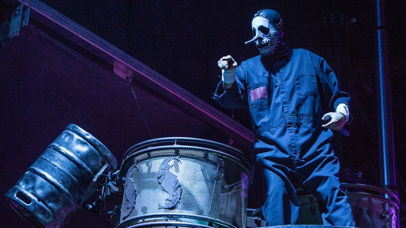 Chris Fehn, ex-percussionista do Slipknot (Foto: Amy Harris / Invision / AP)