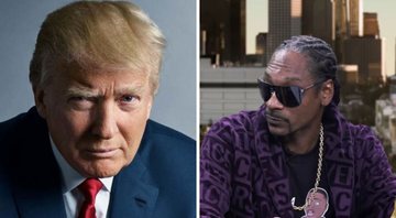 Donald Trump (Foto: Mark Seliger) e Snoop Dogg (Foto:Reprodução/YouTube)