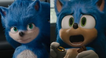 Sonic antes e depois (Foto: Reprodução)