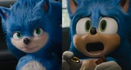 Sonic antes e depois (Foto: Reprodução)