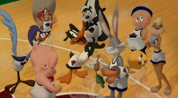Os Looney Tunes em Space Jam: O Jogo do Século (Foto: Reprodução/Warner Bros.)