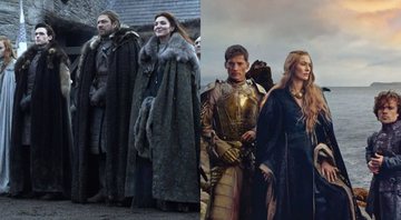 Casa Lannister e Casa Stark (foto: reprodução HBO)