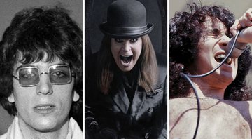 Syd Barrett, Ozzy Osbourne e Bon Scott (Fotos: AP Photo/Files/PA, Reprodução, Robert Alford / Divulgação)