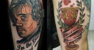 Tatuagens inspiradas na casa Lannister (Foto: Instagram / Reprodução)