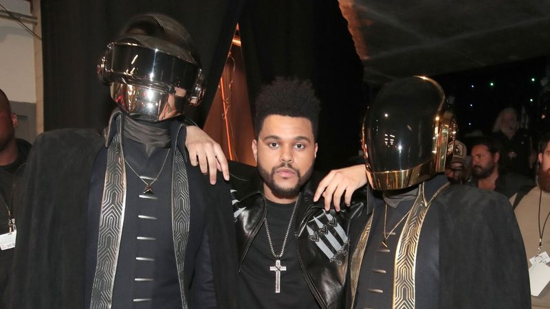 The Weeknd e Daft Punk (Foto: Christopher Polk/Getty Images for NARAS)