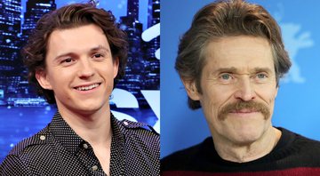 Tom Holland (Foto: Cindy Ord/Getty Images) e Willem Dafoe (Foto: Andreas Rentz/Getty Images)
