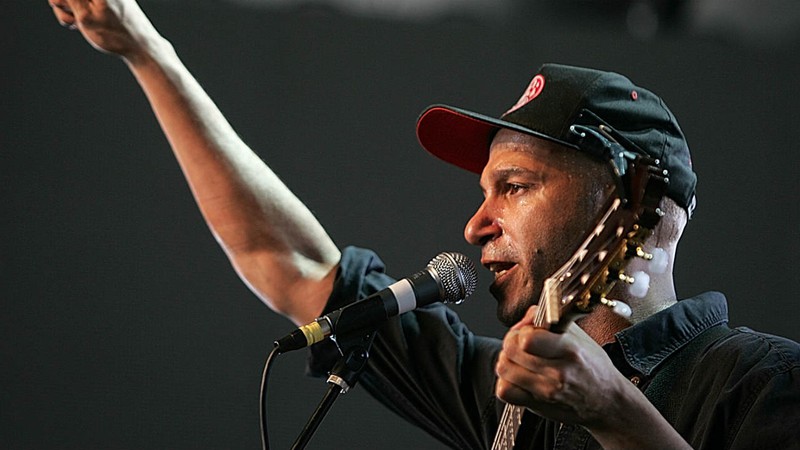 Tom Morello, guitarrista do Rage Against the Machine (Foto: AP/ Branimir Kvartuc)