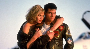 Kelly McGillis e Tom Cruise Top Gun - Asas Indomáveis (Foto: Divulgação / Paramount)