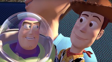 Buzz e Woody no primeiro Toy Story (Foto:Reprodução)