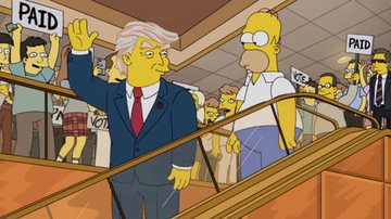 Donald Trump em Os Simpsons (Foto: Divulgação/ 21st Century Fox)