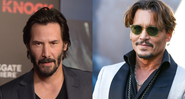 Keanu Reeves (Foto: Jason Kempin/Getty Images) / Johnny Depp (Foto: Rich Fury/Getty Images)