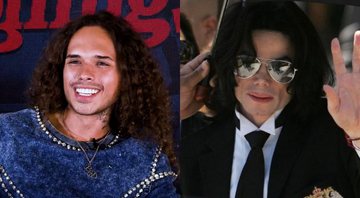 Vitão (Foto: Reprodução) e Michael Jackson (Foto: Win McNamee / Getty Images)