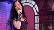 Wanessa cantando Evanescence no programa Show dos Famosos (Foto: reprodução/vídeo)