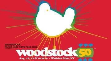 Pôster do Woodstock 50 (Foto: Divulgação)