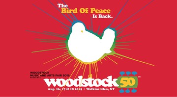 Cartaz do festival Woodstock 50