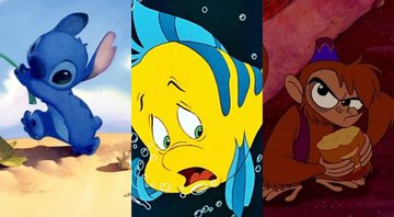 Stitch, Linguado e Abu (foto: reprodução Disney)