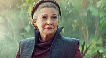 None - Carrie Fisher como Leia Organa em Star Wars: A Ascensão Skywalker (foto: reprodução disney)