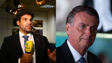André Porciuncula (Foto: Marcello Casal Jr./Agência Brasil) Jair Bolsonaro (Foto: Andressa Anholete/Getty Images)