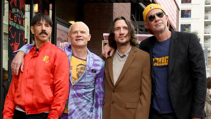 Integrantes do Red Hot Chili Peppers (Foto: Getty Images)
