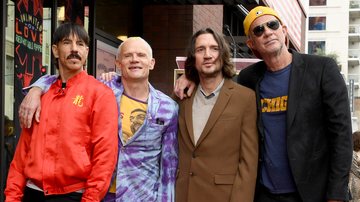 Integrantes do Red Hot Chili Peppers (Foto: Getty Images)