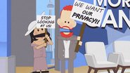 Cena do episódio de South Park que faz paródia com Meghan Markle e príncipe Harry (Foto: Divulgação/Comedy Central)