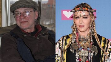 Anthony Ciccone (Foto: SplashNews.com) e Madonna no VMA de 2018 (Foto: Getty Images)