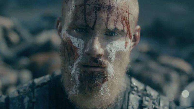 Alexander Ludwig como Bjorn Lothbrok em Vikings (Foto: Divulgação)