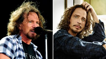 Eddie Vedder (Foto: Getty Images) e Chris Cornell (Foto: Jeff Lipsky / Divulgação)