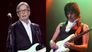 Eric Clapton (Foto: Gareth Cattermole/Getty Images) e Jeff Beck (Foto: Paul Kane/Getty Images)