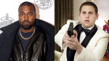 Kanye West (Foto: Brad Barket/Getty Images) e Jonah Hill em Anjos da Lei (Foto: Divulgação)
