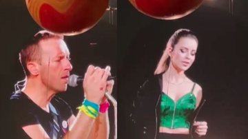 Sandy se apresentou com o Coldplay em São Paulo nesta terça (14) (Foto: reprodução/Instagram)