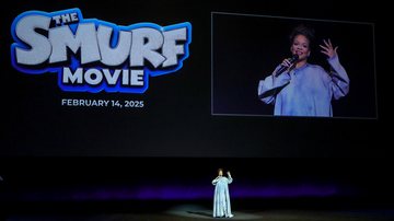Rihanna na CinemaCon (Imagem - Getty Images)