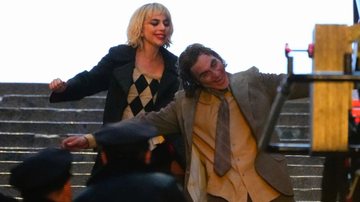 Joaquin Phoenix e Lady Gaga em Coringa (Foto: Getty images)