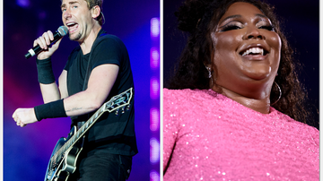 Chad Kroeger e Lizzo (Getty Images)