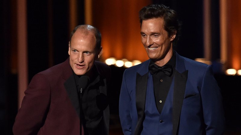 Woody Harrelson e Matthew McConaughey (Foto: Kevin Winter/Getty Images)