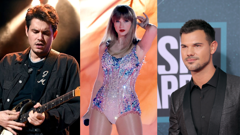 John Mayer, Taylor Swift, Taylor Lautner (Foto: Getty Images)