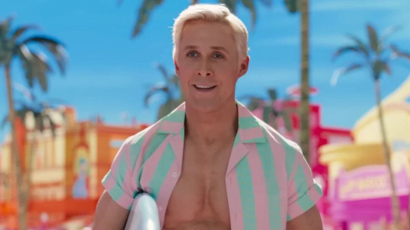 Ryan Gosling como Ken em Barbie (Foto: Reprodução/Warner Bros.)