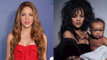 Shakira (Foto: Getty Images), Rihanna (Foto: Reprodução / Vogue)